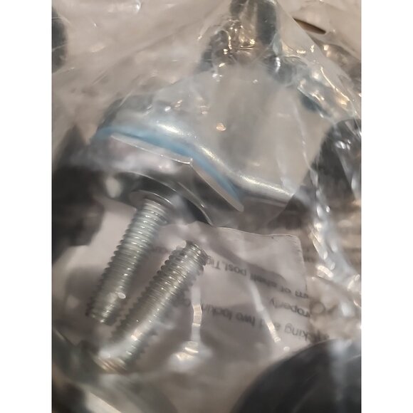 set of 4 Heavy Duty CASTER WHEELS tool Cart swivel Rolling locking storage shelf - Picture 4 of 8